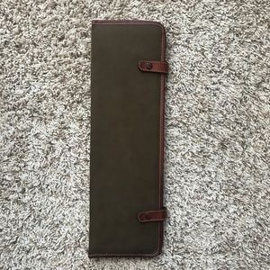 Vintage 1980's Harrod's Tie Travel Case